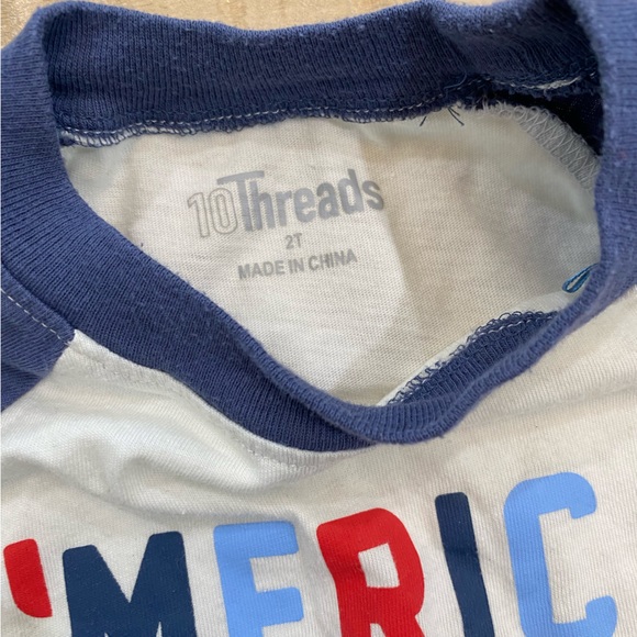 3 toddler boys tee shirts Disney Mickey Mouse 10 Threads ‘Merica Joe Fresh - Picture 7 of 14